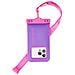 Custodia Per Telefono 6.7'' Waterproof Ip68 Galleggiante Paradise, Viola - Foto miniatura 1
