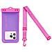 Custodia Per Telefono 6.7'' Waterproof Ip68 Galleggiante Paradise, Viola - Foto miniatura 2
