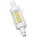 Lampadina Led Luce Calda Attacco R7s 8 Watt Lampada Ricambio Per Faro 3000k - Foto miniatura 2