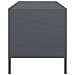 Mobile Tv Antracite 68x39x43,5 Cm In Acciaio Laminato A Freddo - Foto miniatura 9