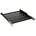 RIPIANO UNIVERSALE PER ARMADIO RACK 19" 1 UNITA' NERO 450MM. 4 ATTACCHI (FRONTALE+POSTERIORE) - LKRIP450LN - Foto miniatura 1