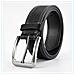 Cintura In Pelle Elegante 120 Cm Black - Foto miniatura 3