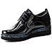 Scarpe Da Donna In Vernice Blu Navy Con Glitter 36 - Foto miniatura 3