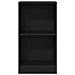 Libreria Rovere Nero 40x24x76 cm in Legno Multistrato - Foto miniatura 5
