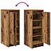 Scarpiera Legno Antico 29,5x34x76 cm in Legno Multistrato - Foto miniatura 9
