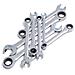 Set Chiavi Metriche A Doppio Cricchetto 8 Pz - Foto miniatura 3