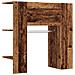 Scaffale Ingresso Legno Antico 97,5x37x99 Cm Legno Multistrato - Foto miniatura 2