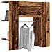 Scaffale Ingresso Legno Antico 97,5x37x99 Cm Legno Multistrato - Foto miniatura 1