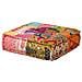 Lusso Casadino -  Pouf Modulare A 2 Posti In Tessuto Patchwork - Foto miniatura 3