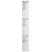 Libreria /divisorio Bianco Lucido 80x24x192 Cm - Foto miniatura 5