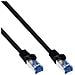 Cavo patch Lan PUR Industriale, S /FTP, Cat. 6a, nero, 1,5m - Foto miniatura 1