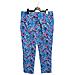 Pantaloni Da Donna Boden Comodi, Eleganti, Blu E Rosa A Fiori Taglia 42 - Foto miniatura 3