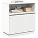 Credenza con LED Bianco 71 x 34.5 x 75 cm Legno multistrato - Foto miniatura 3