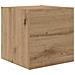 Set mobile TV 7 pcs rovere artigianale 80 x 30 x 30 cm - Foto miniatura 5
