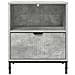 Comodini 2 pcs Grigio cemento 49 x 36 x 61 cm Legno multistrato - Foto miniatura 5