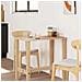 Piano Tavolo Rettangolare 80x60x2cm in Legno Massello di Acacia - Foto miniatura 4
