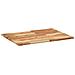 Piano Tavolo Rettangolare 80x60x2cm in Legno Massello di Acacia - Foto miniatura 6