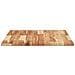 Piano Tavolo Rettangolare 80x60x2cm in Legno Massello di Acacia - Foto miniatura 7