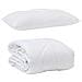 Duvet Estivo con Cuscino 2 pcs Bianco 135 x 200 cm Microfibra - Foto miniatura 1