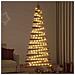 Albero di Natale Naturale 210 cm legno massiccio di frassino - Foto miniatura 2