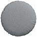 Cuscini per Seduta 2 pcs Grigio chiaro Ø30 x 13 cm Tessuto - Foto miniatura 6