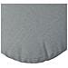 Cuscini per Seduta 2 pcs Grigio chiaro Ø30 x 13 cm Tessuto - Foto miniatura 7