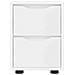 Comodini 2 pcs Bianco 30,5 x 30 x 43 cm Legno multistrato - Foto miniatura 6