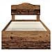 Struttura del letto Legno vecchio 75 x 190 cm Pino massello - Foto miniatura 7