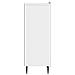 Credenza Bianco Lucido 34,5 x 33 x 92 cm Legno ingegnerizzato - Foto miniatura 5