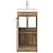 Mobile da bagno con lavabo Rovere Artigianale 42 x 40 x 84,5 cm - Foto miniatura 3