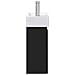 Mobile bagno con rubinetto Nero 45,5 x 22,5 x 84 cm - Foto miniatura 6