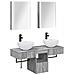 Set di Armadi da Bagno 5 pcs Sonoma grigio 43 x 11,5 x 60,5 cm - Foto miniatura 1