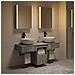 Set di Armadi da Bagno 5 pcs Sonoma grigio 43 x 11,5 x 60,5 cm - Foto miniatura 2
