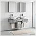 Set di Armadi da Bagno 5 pcs Sonoma grigio 43 x 11,5 x 60,5 cm - Foto miniatura 4