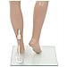 Manichino Donna Sexy Base in Vetro 180 cm Beige - Foto miniatura 7