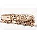Puzzle in Legno 3D - Locomotiva 460 con Tender - 443 Pezzi - Foto miniatura 2