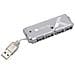 Hub Usb Tascabile 4 Porte Silver - Foto miniatura 4
