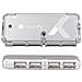 Hub Usb Tascabile 4 Porte Silver - Foto miniatura 5