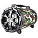 Cassa Mini Speaker Wireless Portatile Bluetooth Boom Box Camouflage Nera - Foto miniatura 1