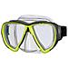 Porto, Maschera Subacquea. Unisex-adulti, Giallo, Taglia Unica - Foto miniatura 1