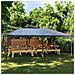 Gazebo Professionale 4x6 m Antracite 90 g /m² - Foto miniatura 2
