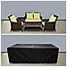 Copertine Tavolo Da Giardino Giardino Di Copertura Di Mobili Rettangolare Impermeabile Di Copertura Per Mobili Da Giardino Coperture Heavy Duty Tavolo Esterno Per Patio Furniture Set - 170x94x70cm - Foto miniatura 4