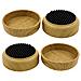 4x Base Di Gomma Castor Cups - Non Slip - Proteggi Il Tuo Pavimenti E Prevenire Mobili Di Rotolamento Da Lifeswonderful - Foto miniatura 1