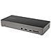 Docking Station Universale per Laptop 2x USB-C 3.2 / HDMI / 2x DisplayPort per Triplo Monitor 4K Nero / Grigio + Power Delivery 100W - Foto miniatura 1