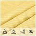 Vela Parasole 160 G / m Beige 3x5 M In Hdpe - Foto miniatura 2