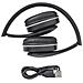 Cuffie Bluetooth Over-Ear 5.0 con Microfono Integrato Nero - Foto miniatura 7