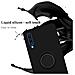 Custodia Compatibile Con Samsung Galaxy A50 / A50s / A30s In Liquid Nero - Coperchio Protettivo In Silicone Tpu Flessibile Con Anello - Foto miniatura 3
