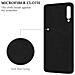 Custodia Compatibile Con Samsung Galaxy A50 / A50s / A30s In Liquid Nero - Coperchio Protettivo In Silicone Tpu Flessibile Con Anello - Foto miniatura 5