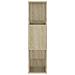Libreria / divisorio Rovere Sonoma 60x24x94 Cm In Truciolato - Foto miniatura 2
