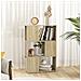 Libreria / divisorio Rovere Sonoma 60x24x94 Cm In Truciolato - Foto miniatura 7